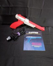 1985 Nintendo Video Game Zapper NES Gun Controller Original With Booklet Manual  - £14.46 GBP