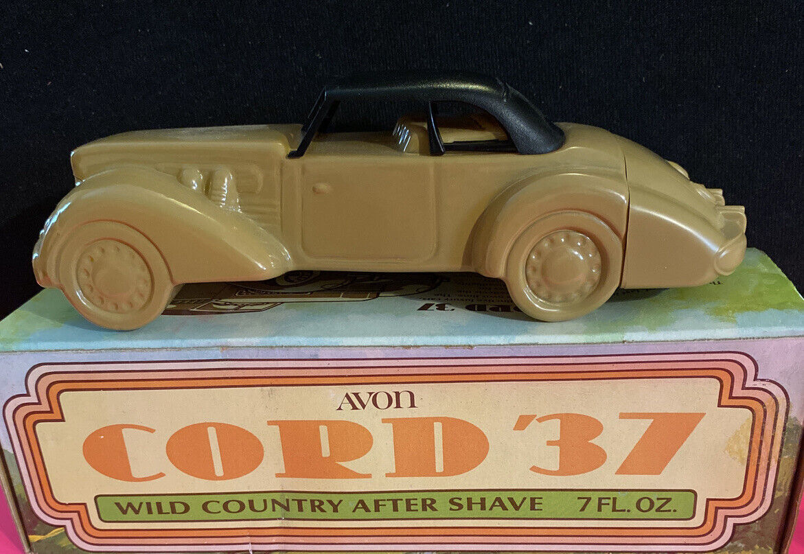Avon Cord 37 With Box - Empty Collectable Bottle - Man Cave Decor - $4.79