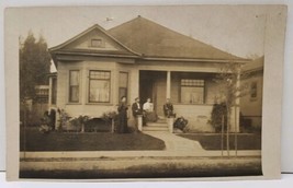 RPPC Residence Home House c1910 Photo Postcard E12 - $6.95
