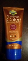 Banana Boat Summer Color Self-Tanning Lotion, Deep Dark Color 6 oz Tube(Y130) - £10.52 GBP