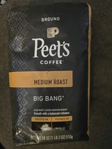 Peet&#39;S Coffee, Medium Roast Ground Coffee - Big Bang 18 Ounce Bag (MO6) - $22.76