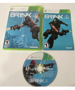 XBOX 360 BRINK Complete Game Manual Case (Microsoft 2011)   - $168.29 MXN