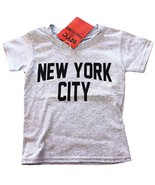 Gray Baby New York City T-Shirt ScreenPrinted NYC Toddler Tee Shirt Gift... - £12.76 GBP
