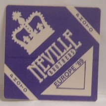 The Neville Brothers - Vintage Original Cloth Tour Backstage Pass ***Last One*** - £7.86 GBP
