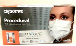 Crosstex CR-GCPLV Procedural Face Earloop Mask Lavender (Pack of 50) - £15.69 GBP+