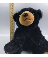 BLACK BEAR 12&quot; PLUSH SOFT   ANIMAL BY WILD REPUBLIC #10901  - $10.88