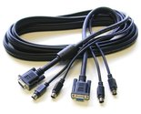 StarTech.com 2-in-1 USB KVM Cable - Keyboard / video / mouse / USB cable... - $24.82