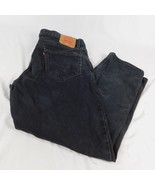 VTG 90&#39;s Levi&#39;s 550 Men Black Denim Jeans Relaxed Fit Tapered Leg W 36 L... - $43.99