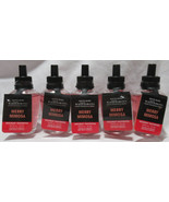White Barn Bath &amp; Body Works Wallflower Refill Bulb Lot Set of 5 MERRY M... - €46,05 EUR