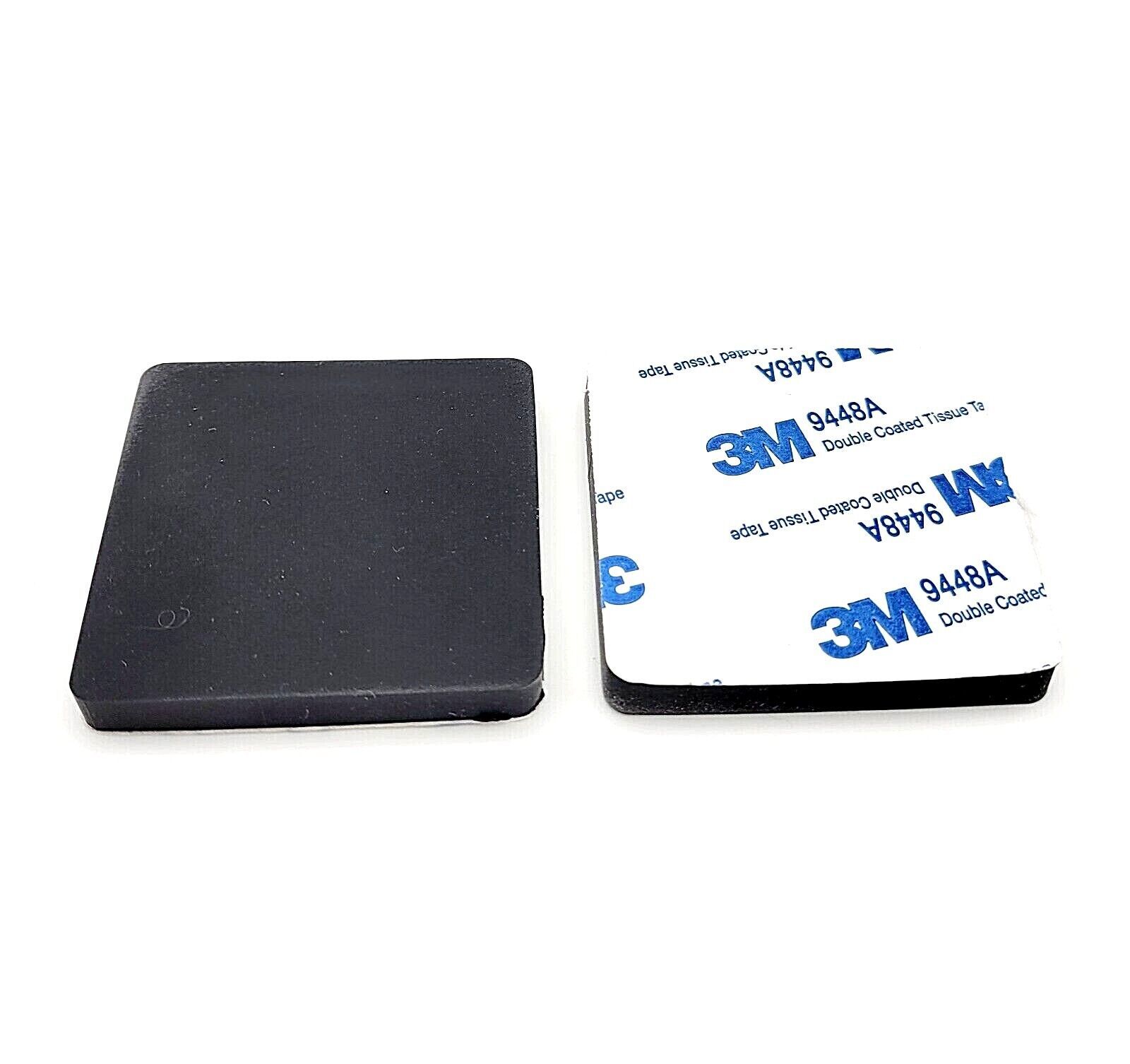 2&quot; Wide Square Rubber Feet Bumper Spacer Stick On Base Surface 1/4&quot; Thic... - $17.32+