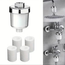 Household Water Purifier ABS Shower Pre-Filter for Chlorine Removal - $12.13
