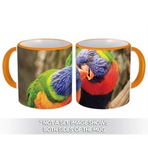 Lorikeet Bird : Gift Mug Animal Nature Colorful Ecology Pet Birdwatcher Exotic - £12.70 GBP