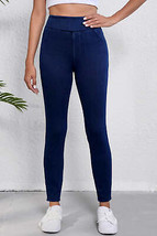 Ashleigh Blue Solid Color High Waist Stretchy Slim Fit Jeggings - $37.99