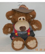 Vintage 1985 Marchon Cuddlin&#39; Country Bears 15&quot; Tyler Jr Stuffed Animal ... - $48.71