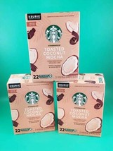 Starbucks Limited Edition TOASTED COCONUT MOCHA K-Cup Coffee 66 Pods For... - £24.80 GBP