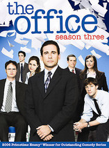 The Office Steve Carell Season 3, 4-Disc Dvd Set - £10.34 GBP