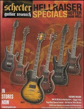 Schecter Hellraiser Special Series C-1 Solo-6 C-7 C-8 guitar advertisement ad - £3.31 GBP