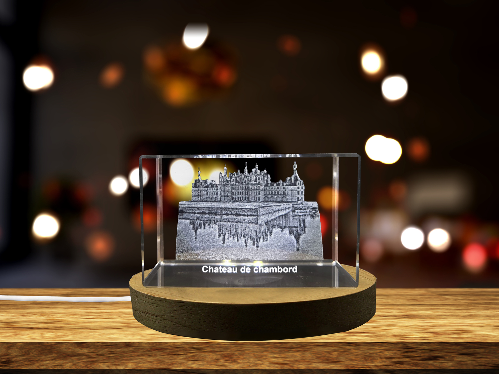 LED Base included | Renaissance Grandeur - Chateau de Chambord Immortalized