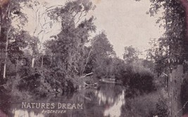 Natures Dream by Scheuer La Harpe Kansas KS Moran 1912 Postcard A19 - £2.36 GBP