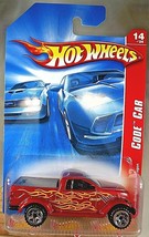 2007 Hot Wheels #98 Code Car 14/24 Dodge Power Wagon Red Variant W Chrome ORUT5sp - £6.50 GBP