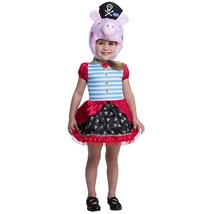 Peppa Pig Pirate Costume For Toddlers (2T) - £49.77 GBP