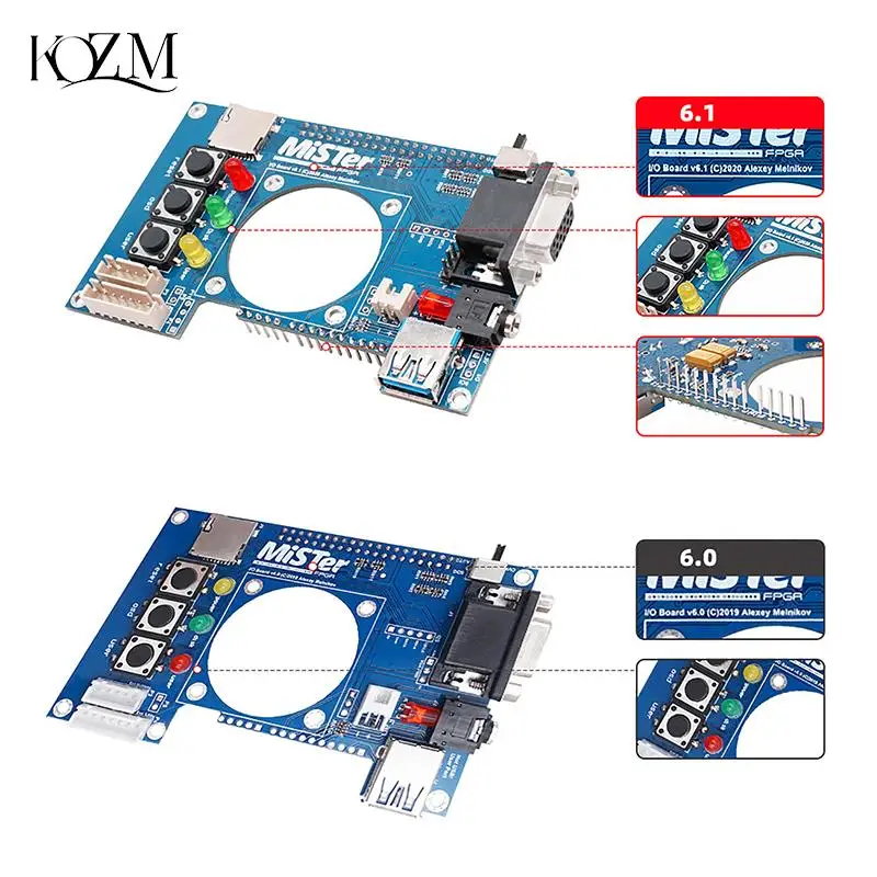 Motherboard Kit For Mister FPGA 128MB For Terasic DE10 Nano IO HUB V2.1 Extender - £10.55 GBP+