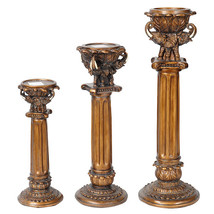 AFD Home 10634234 Elephant Candleholder - Set of 3  Multi Color - £178.25 GBP