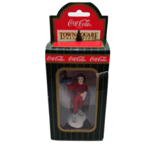 COCA-COLA Town Square Collection Drive In Girl Christmas Ornament - £7.98 GBP