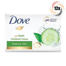 12x Bars Dove Go Fresh Touch Moisturizing Cream Beauty Soap | 135G | 4.75oz - £18.57 GBP
