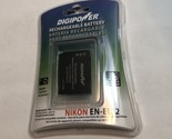 Digipower Rechargeable Battery replacement for Nikon EN-EL 12 Coolpix - $8.56
