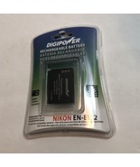 Digipower Rechargeable Battery replacement for Nikon EN-EL 12 Coolpix - £6.73 GBP
