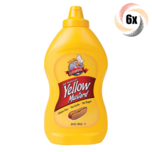 6x Bottles Woeber&#39;s All Natural Yellow Mustard | 20oz | Gluten &amp; Sugar F... - $26.10