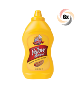 6x Bottles Woeber&#39;s All Natural Yellow Mustard | 20oz | Gluten &amp; Sugar F... - $493.18 MXN