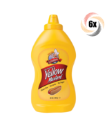 6x Bottles Woeber&#39;s All Natural Yellow Mustard | 20oz | Gluten &amp; Sugar F... - £20.05 GBP