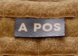 A POS Blood Type IR Patch Infrared US Army Navy Air Force SEAL USN USAF ... - $12.50