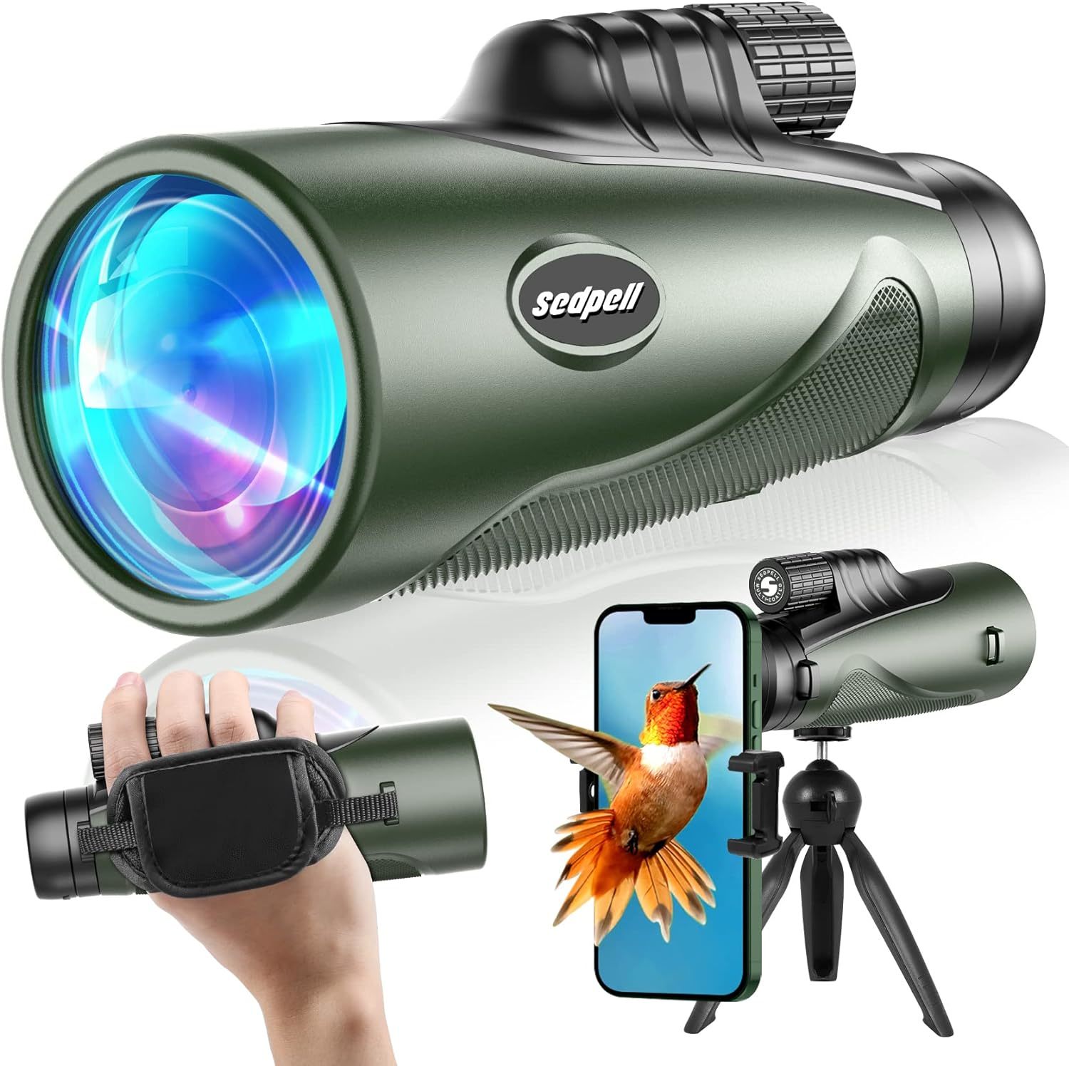 Primary image for Sedpell 1256 Hd Monocular Telescope With Smartphone Adapter, High Power Adult