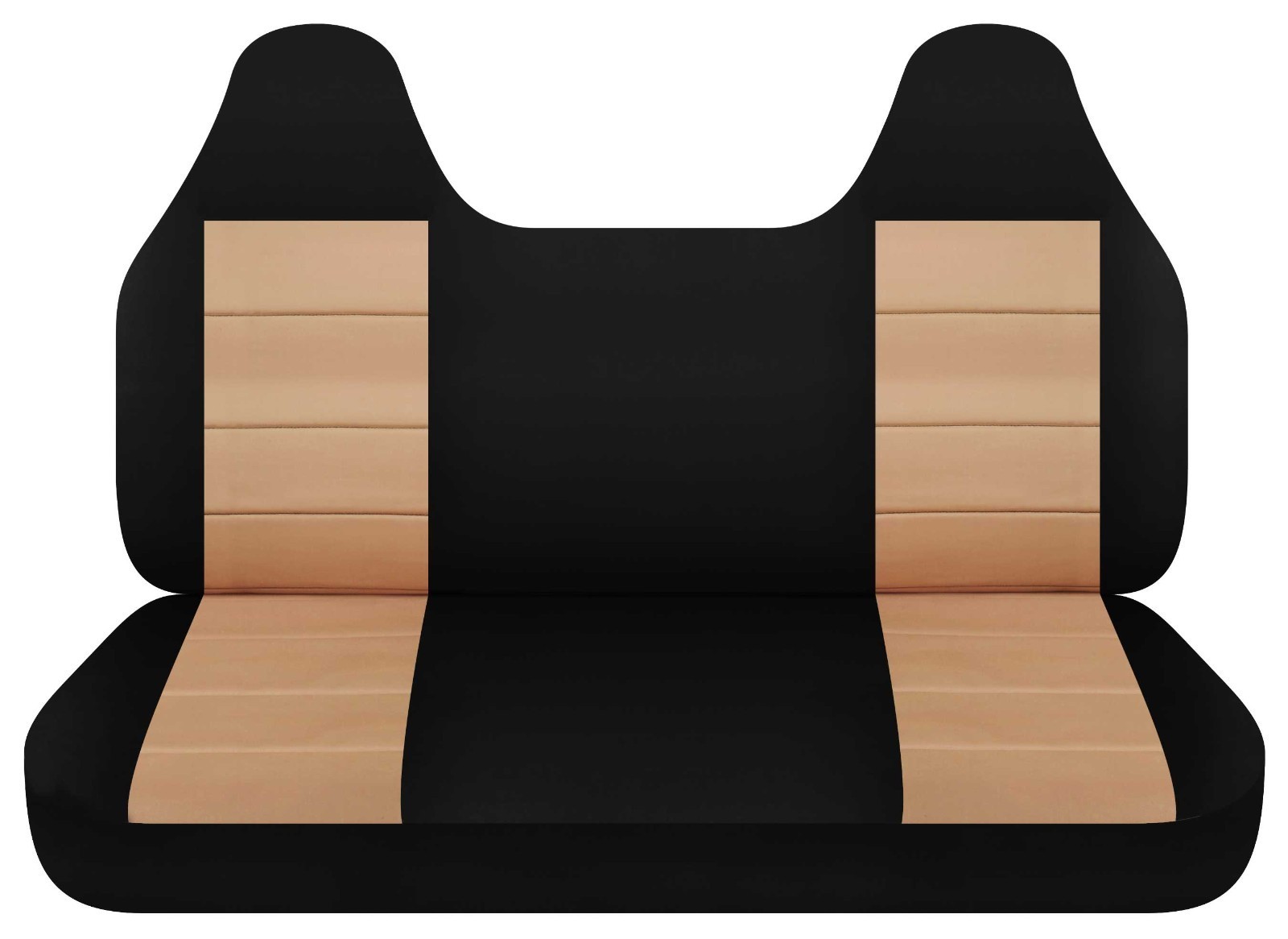 Front bench seat covers fits 1999 to 2010 Ford F450 Super Duty truck two tone Item image 10