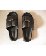 Unisex Black Cloud Rubber Anti-Skid Slide Slippers US Size 7-8 / 40-41 - $20.36 CAD
