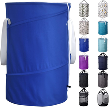 BAGAIL Pop up Laundry Hamper, Large Capacity Collapsible Drawstring Closure Laun - £23.90 GBP