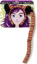 Forum Novelties Women&#39;s Playful Animals Tiger Costume Accessory Set, Multi, One  - £58.92 GBP