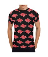 Red Clouds Men&#39;s All Over Print T-shirt (USA Size) - $36.67 CAD