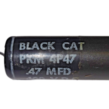 Black Cat .47MFD 470nf 400v Axial Capacitor 400 v / Guitar Amplifier Tone Cap - £10.55 GBP