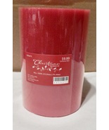 Christmas Ribbon 6&quot; x 300 foot Red By Hobby Lobby Extra Wide NIB 271S - $8.39