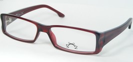 Eye&#39;dc V545 003 Transparent Cherry Red Eyeglasses Glasses Eye Dc 56-15-135 France - $97.90