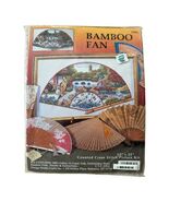 Design Works Counted Cross Stitch Picture Kit Bamboo Fan 2306 Sealed 13”... - $400.63 MXN