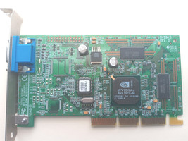 Nvidia RIVA TNT2 tm64 16MB AGP VGA Video Card 6001674 - $15.00