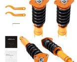 24-Level Damper Coilovers Coil Spring &amp; Shock Absorber Kit For NISSAN 37... - £471.02 GBP