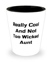 Cool Aunt, Really Cool And Not Too Wicked Aunt, Perfect Shot Glass For From Niec - £7.76 GBP