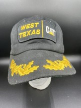 Vtg CAT Hat Snapback Patch Caterpillar Trucker USA CAP Tonkin Scrambled Eggs - £15.20 GBP