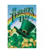 St. Patrick's Day Garden Flag- 2 Sided, 12" x 18" - $6.99